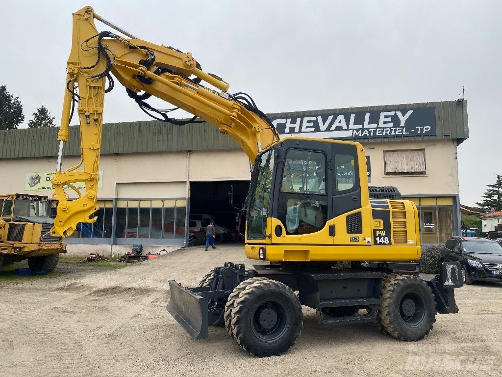 Komatsu PW 148-8 Excavatoare cu roti
