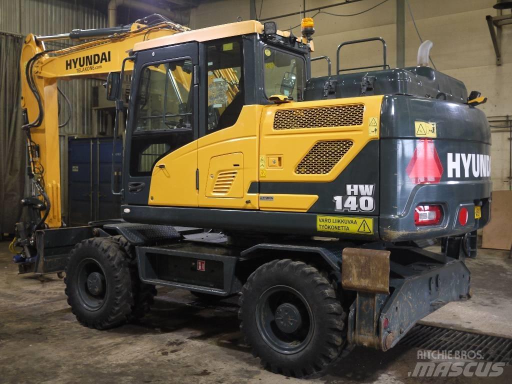 Hyundai HW 140 Excavatoare cu roti