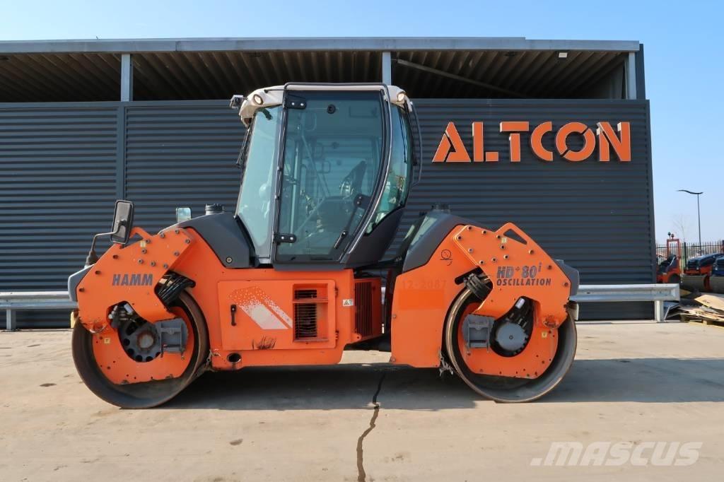 Hamm HD+ 80I VO-S Cilindri compactori dubli