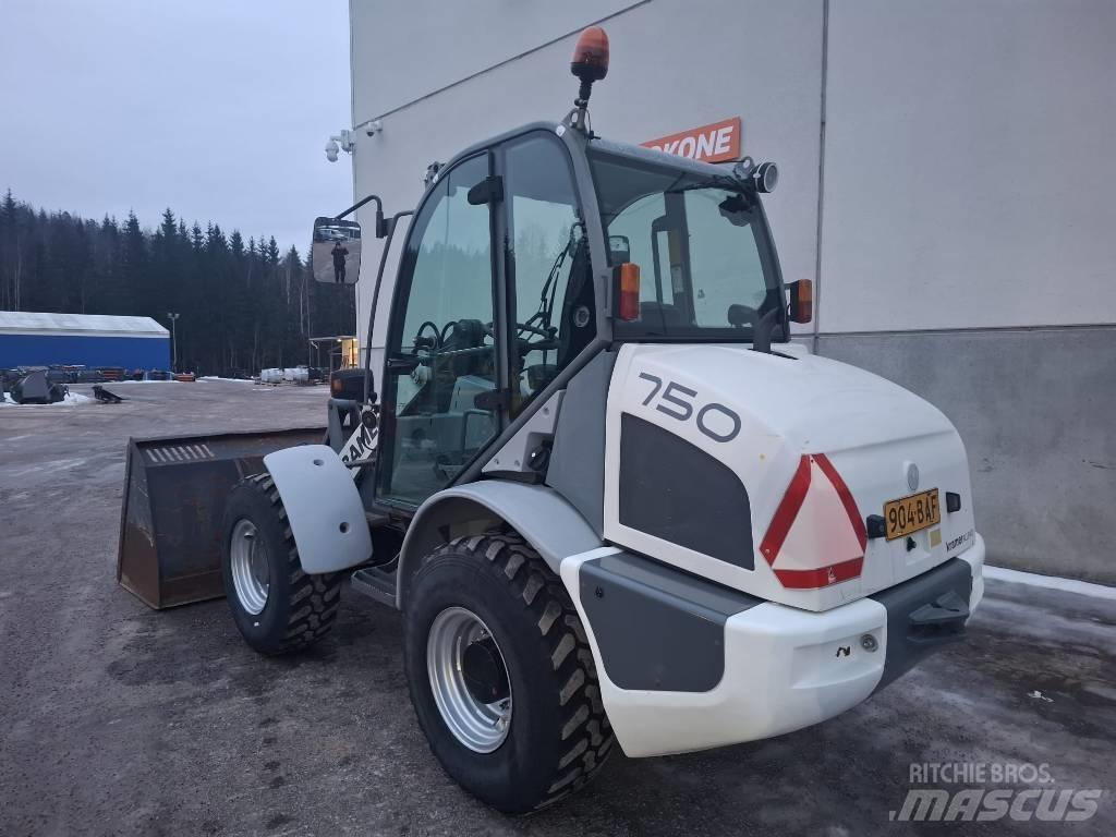 Kramer 750 Incarcator pe pneuri