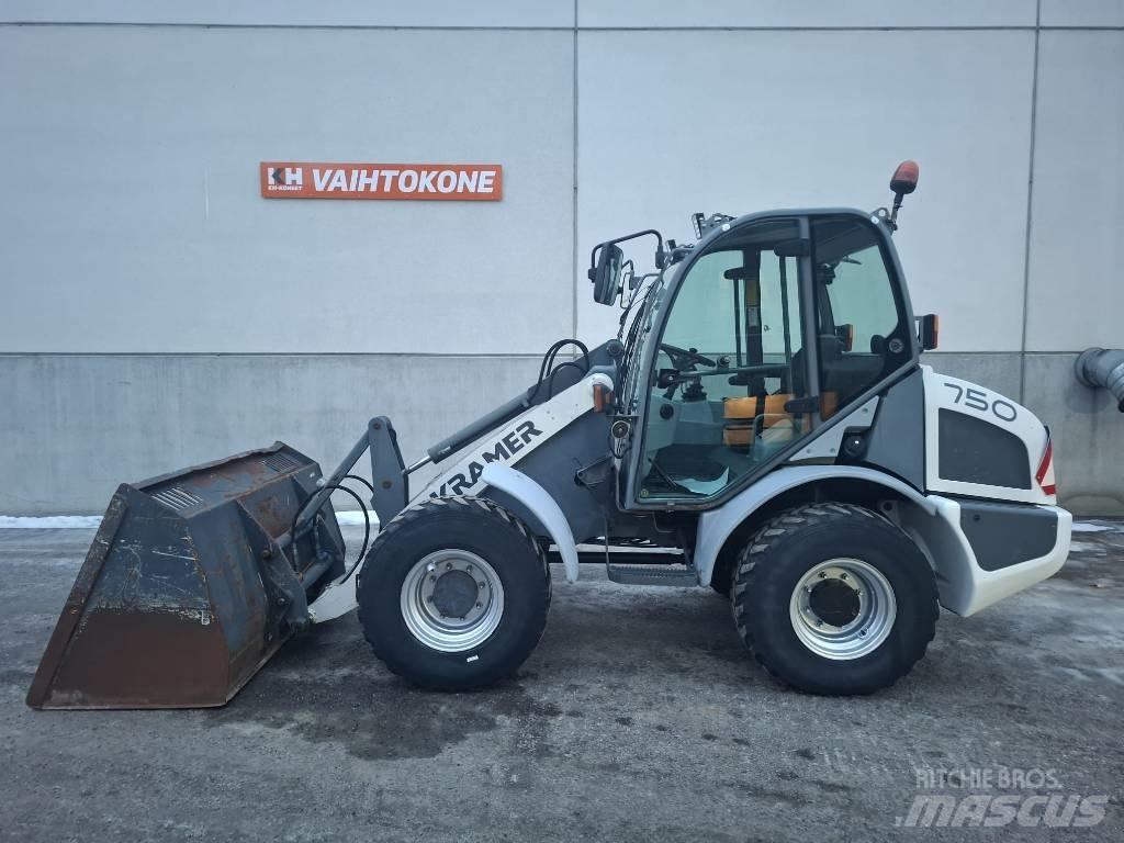 Kramer 750 Incarcator pe pneuri