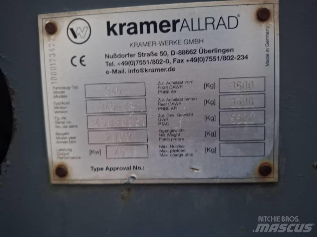Kramer 750 Incarcator pe pneuri
