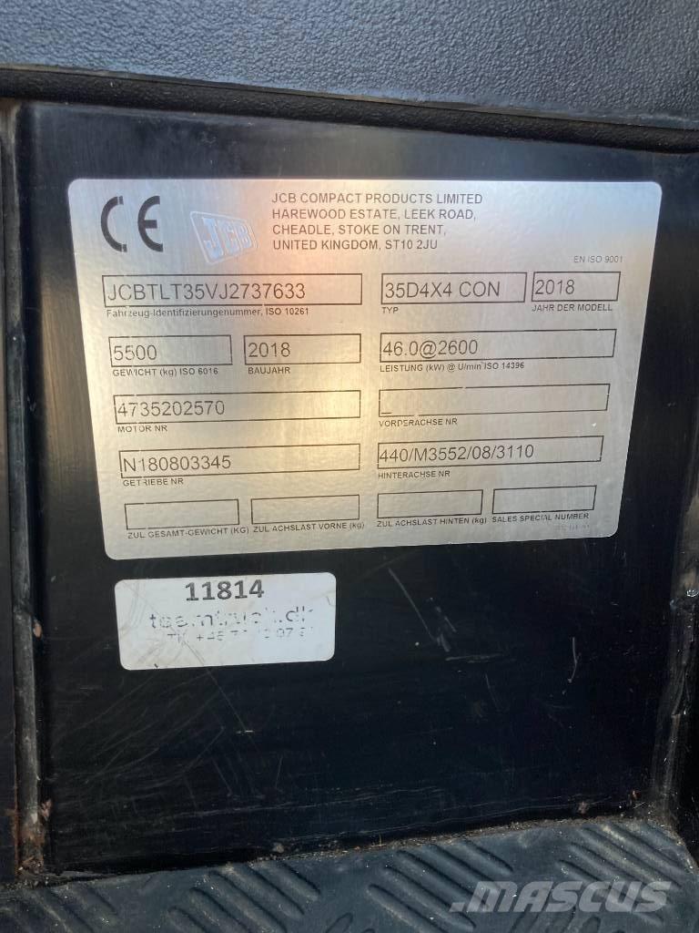 JCB TLT 35 D 4x4 Stivuitoare telescopice