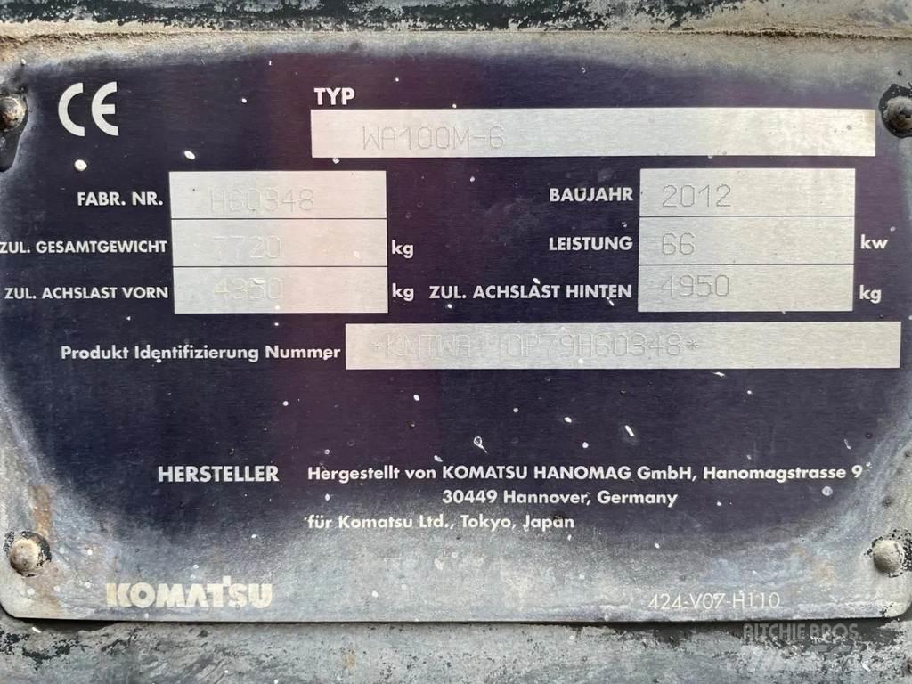 Komatsu WA100 Incarcator pe pneuri