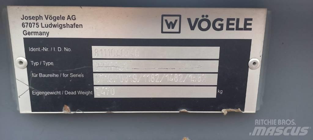 Vögele MT 3000-2 Vehicule de transport materiale