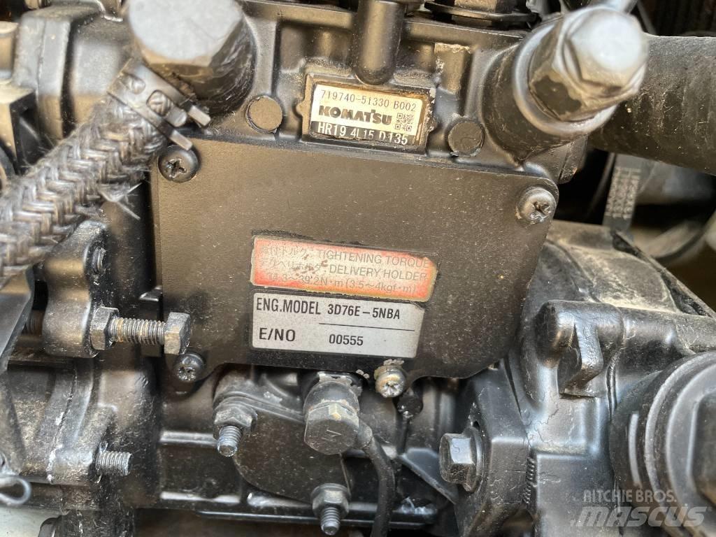 Komatsu PC 20 Excavatoare pe șenile
