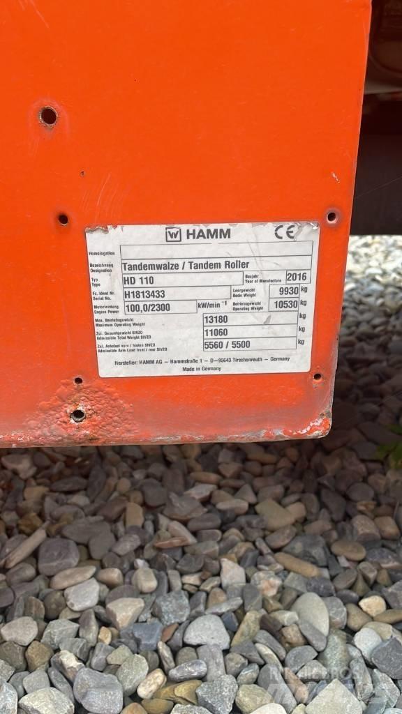 Hamm HD 110 Cilindri compactori dubli
