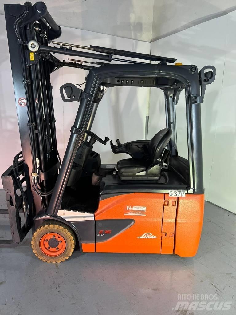 Linde E 16 EVO Stivuitor electric