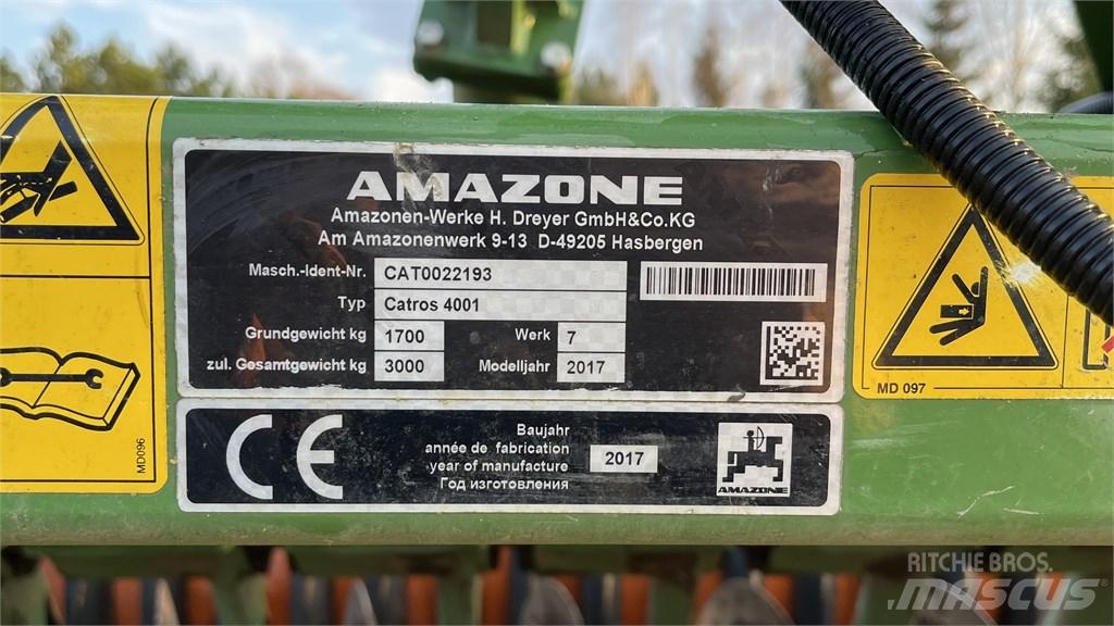 Amazone Catros 4001 Grape cu disc