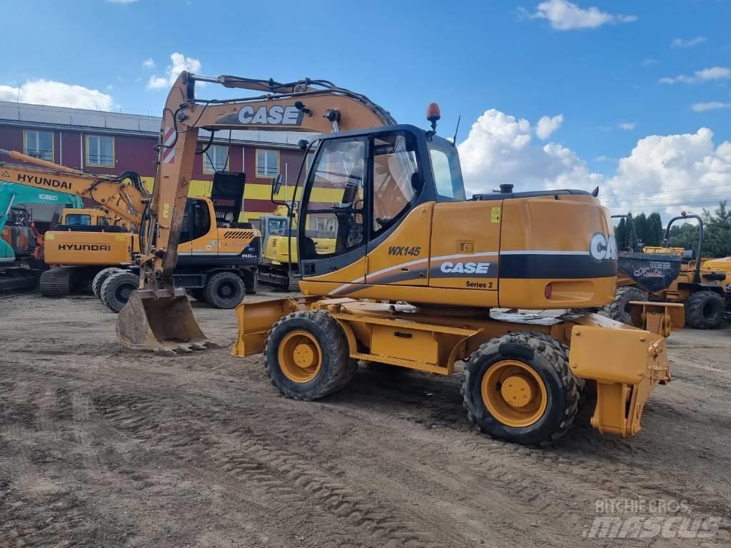 CASE WX 145 Excavatoare cu roti