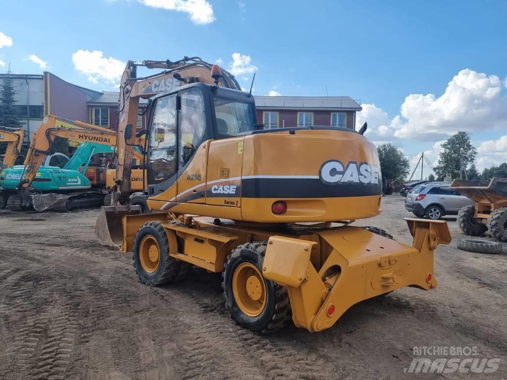 CASE WX 145 Excavatoare cu roti