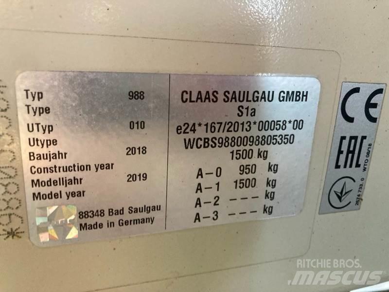 CLAAS Liner 2900 Utilaj de răvăşit fân