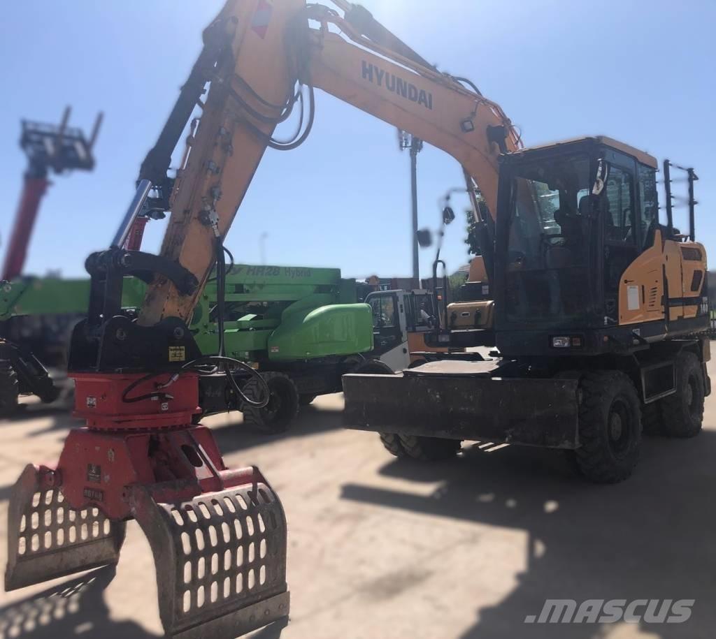 Hyundai HW140 Excavatoare cu roti