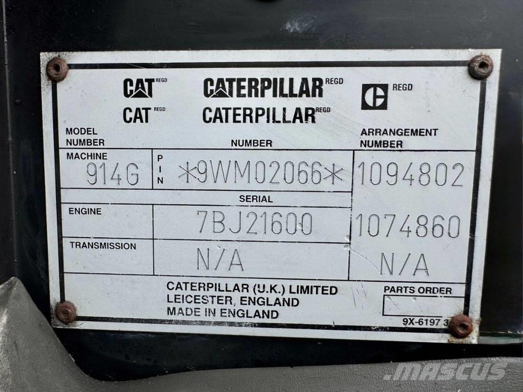 CAT 914 G Incarcator pe pneuri