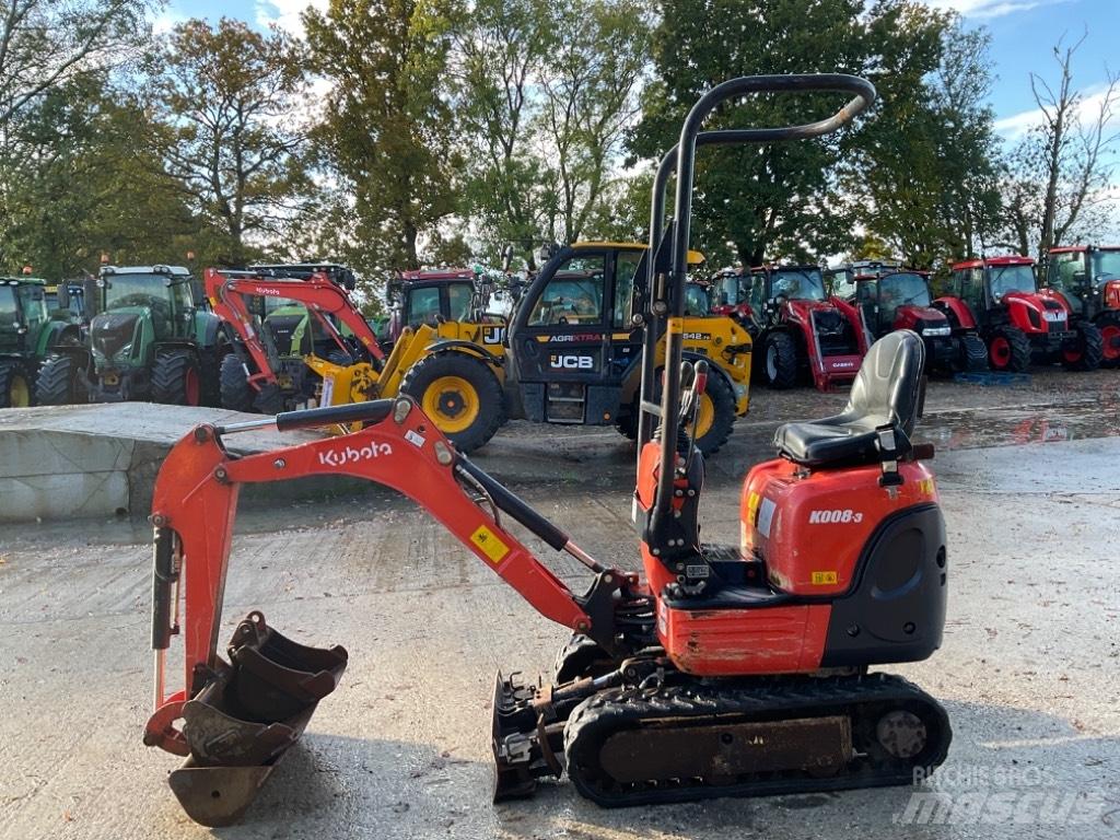 Kubota K 008-3 Mini excavatoare < 7t