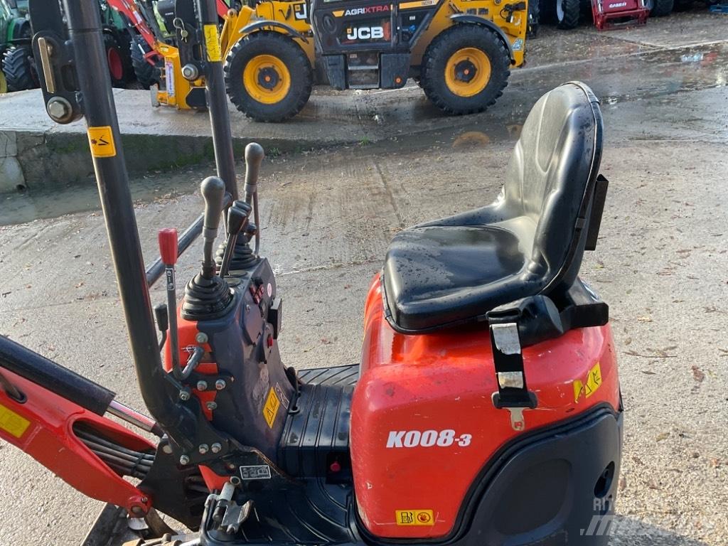 Kubota K 008-3 Mini excavatoare < 7t
