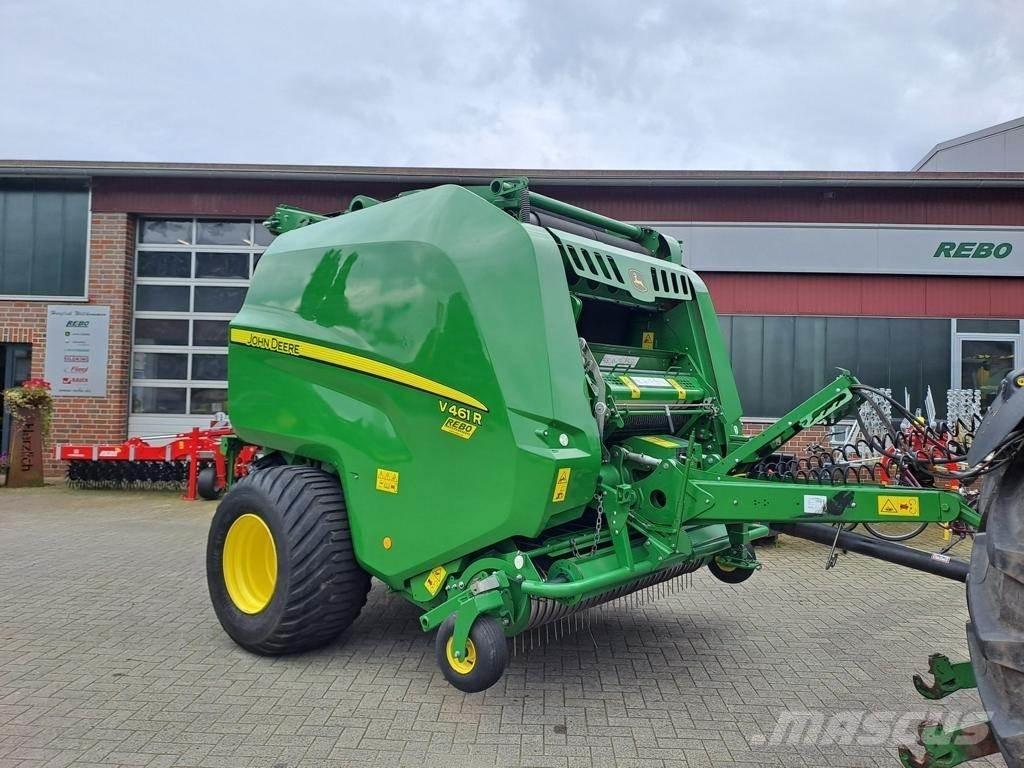 John Deere V461R Masina de balotat cilindric