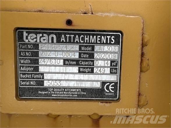 Teran CAT303 cupa de excavat cu cernere