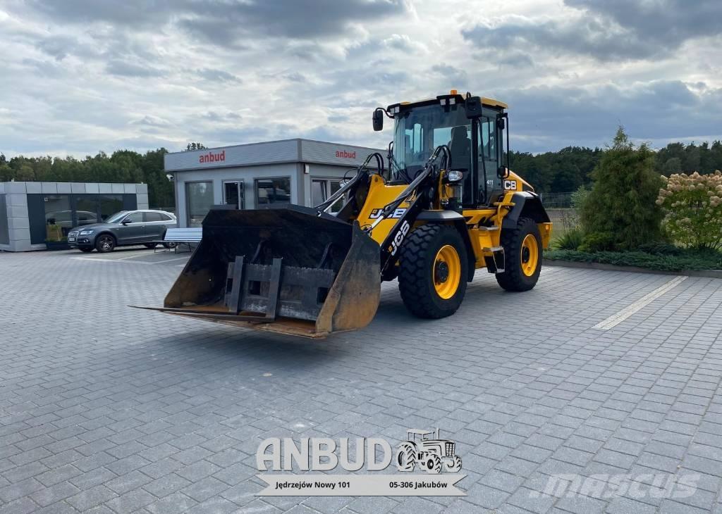 JCB 411 HT Incarcator pe pneuri