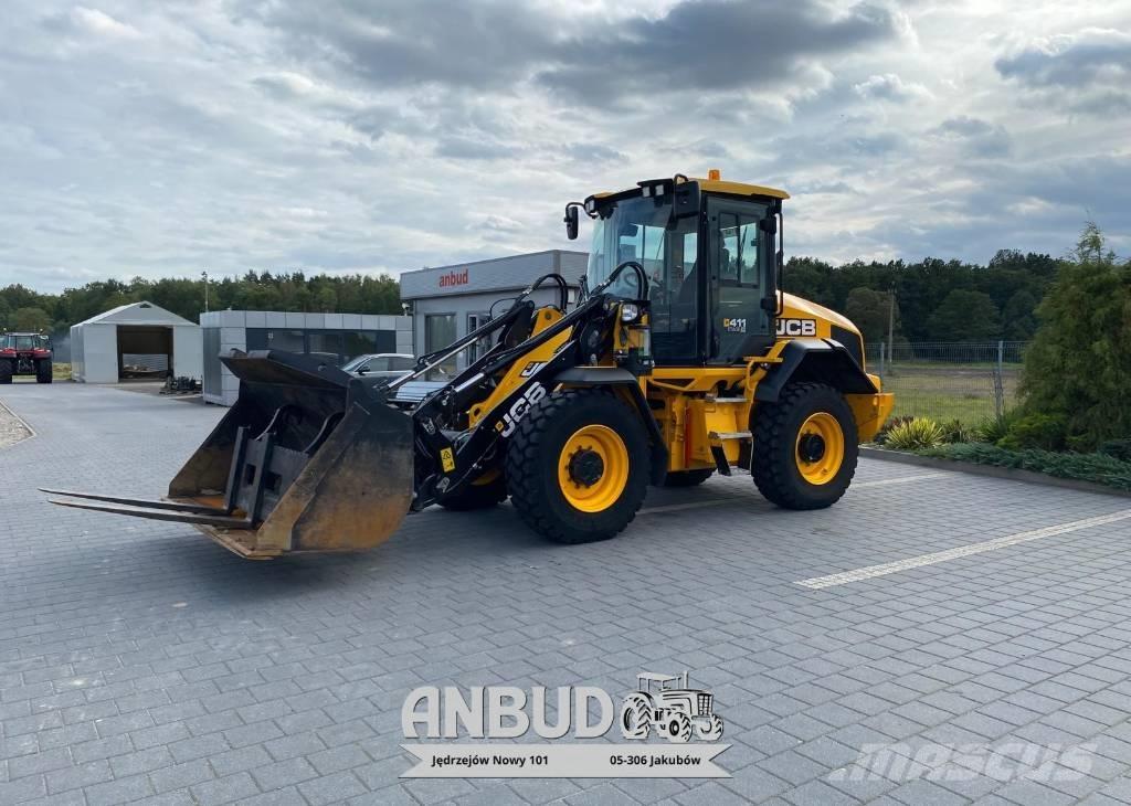 JCB 411 HT Incarcator pe pneuri