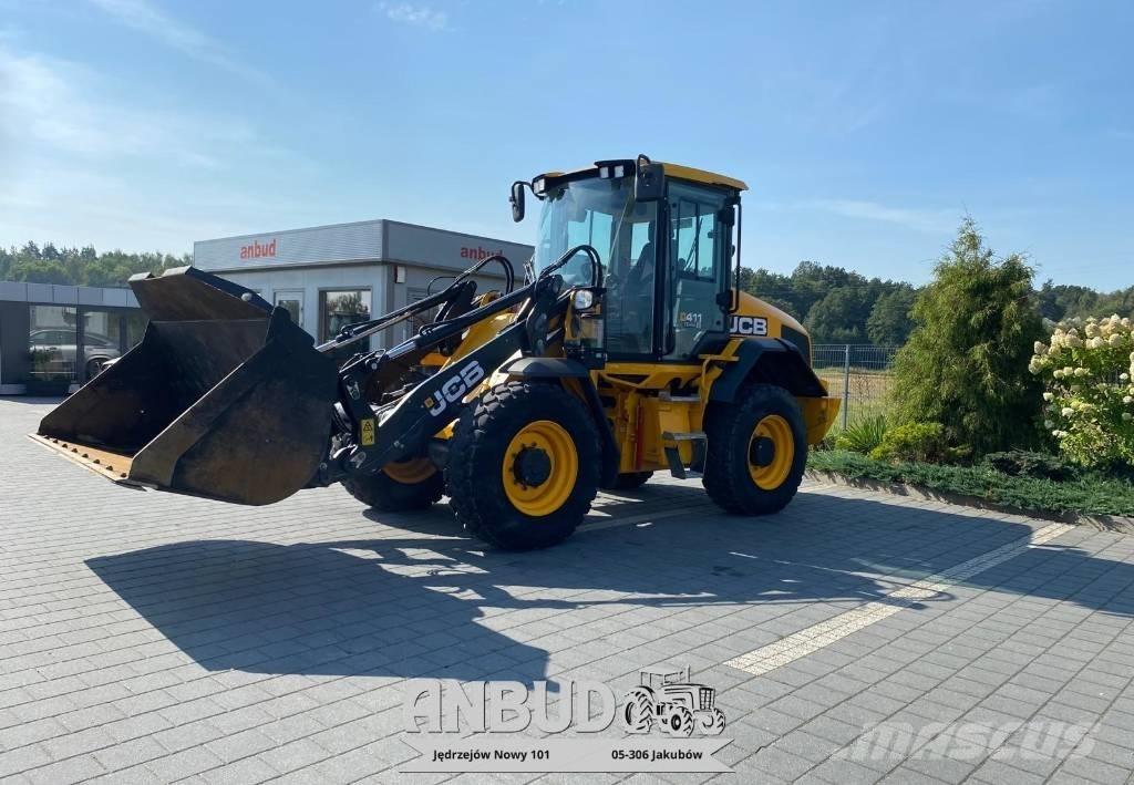 JCB 411 HT Incarcator pe pneuri
