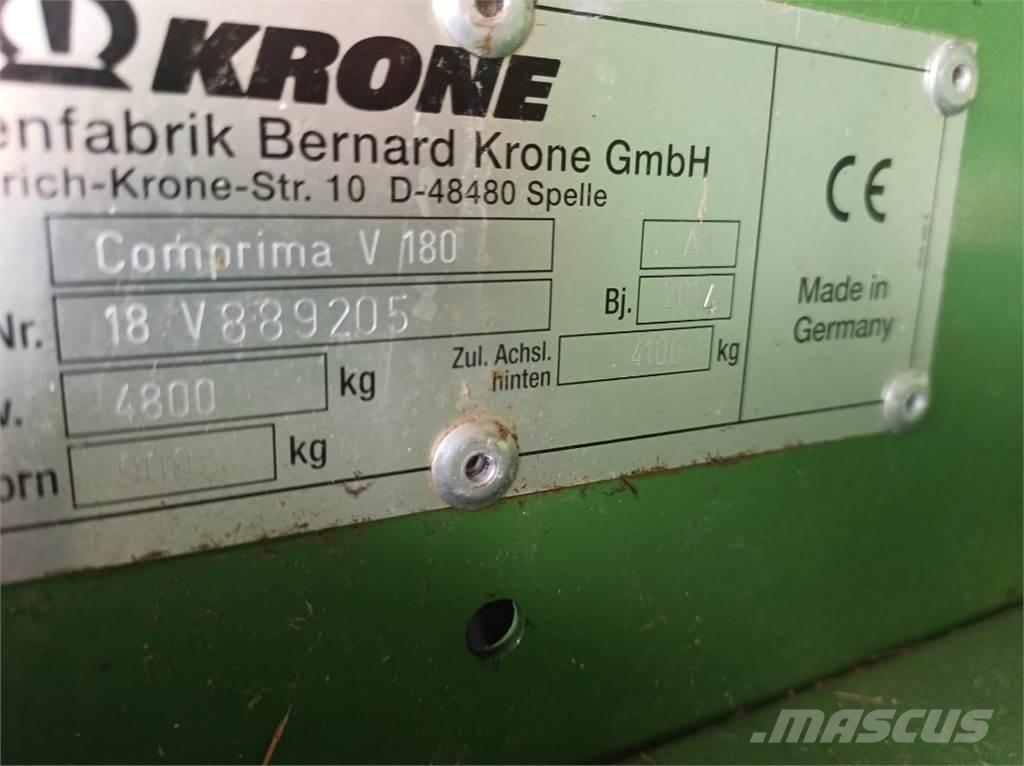 Krone V 180 XC Masina de balotat cilindric
