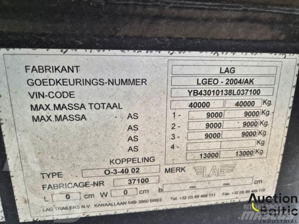 Wabco LAG Semi-remorca speciala