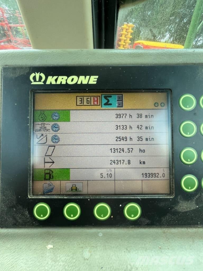 Krone Big X 500 Forajere cu autopropulsare