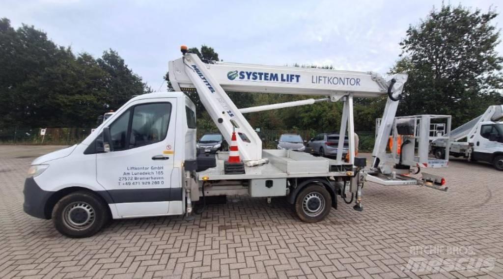Multitel MJE 250 Platforme aeriene montate pe camion