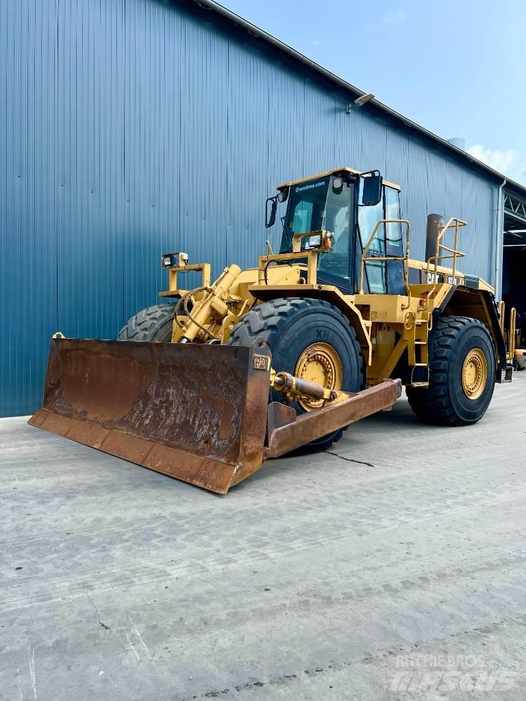 CAT 824H buldozere pe roti