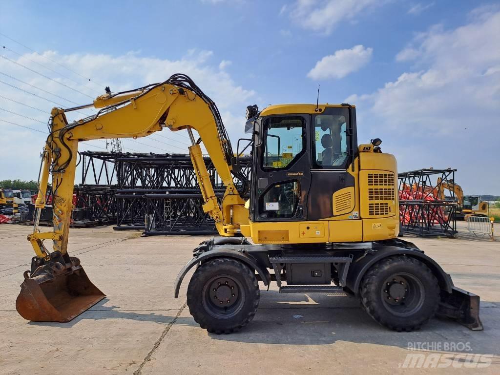 Komatsu PW118MR-11 Excavatoare cu roti