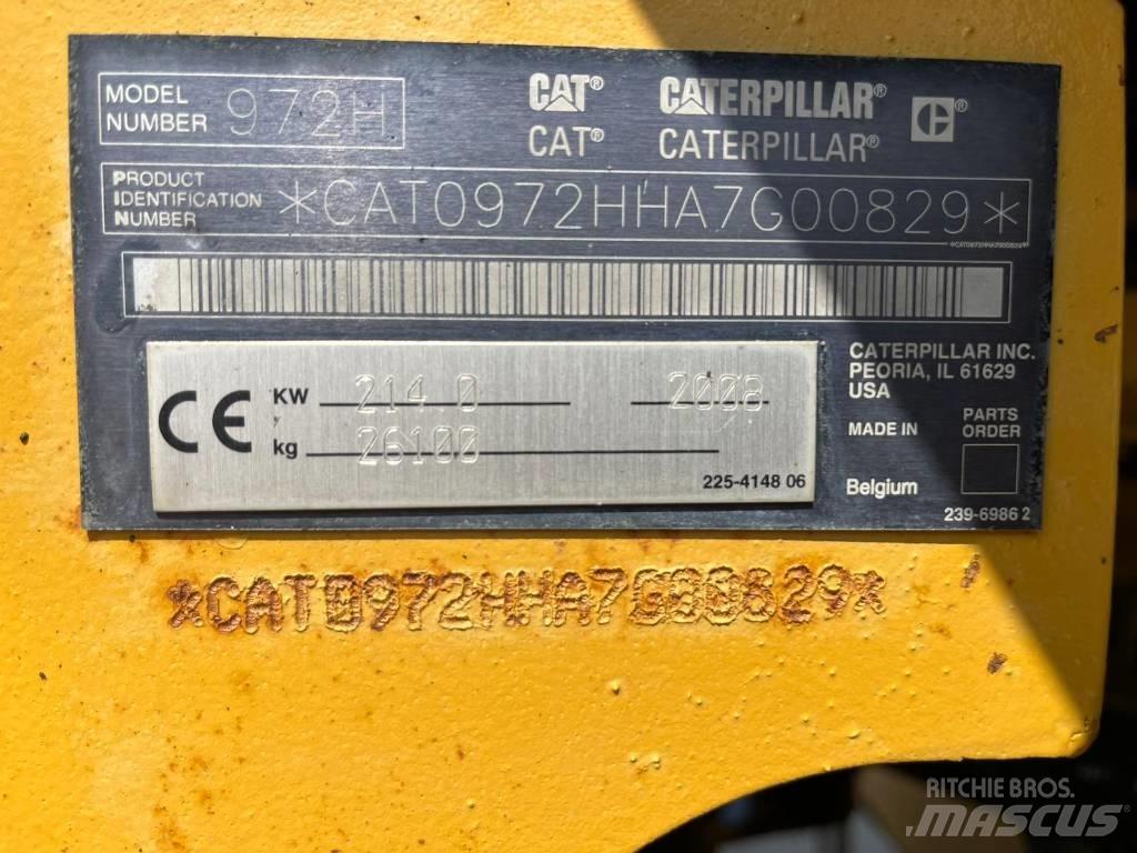 CAT 972 H Incarcator pe pneuri