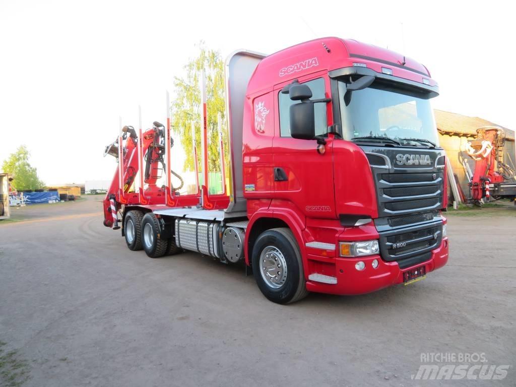 Scania R 500 Camion pentru lemne