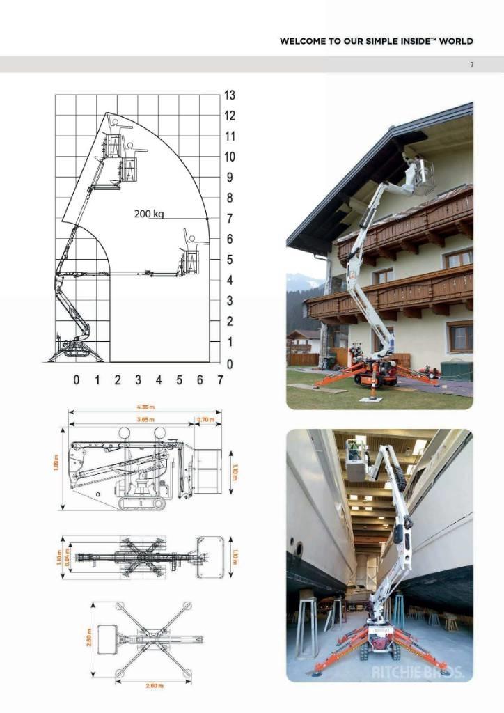EasyLift R 130 Nacele cu brat articulat