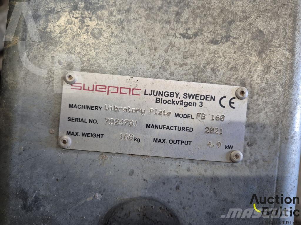 Swepac FB 160 Vibratoare