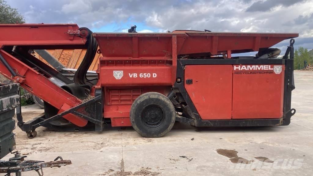 Hammel VB 650 D Masina de tocat deseuri
