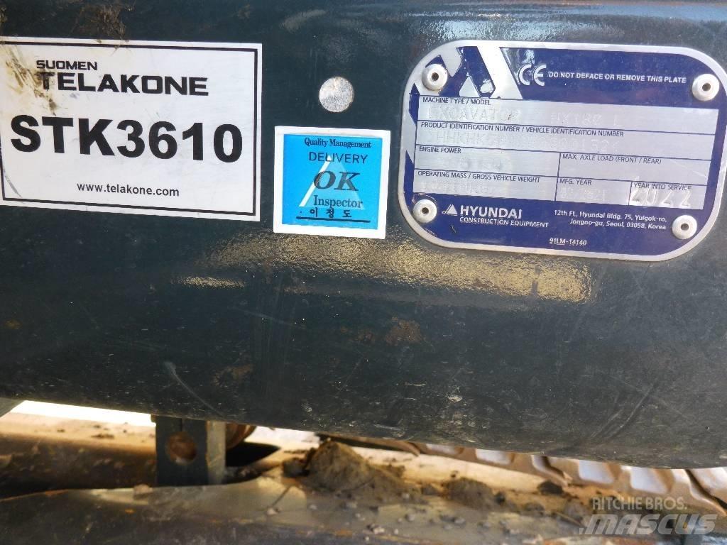 Hyundai HX180L Excavatoare pe șenile
