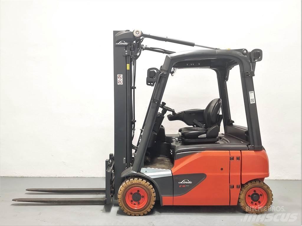 Linde E16P 02 Stivuitor electric