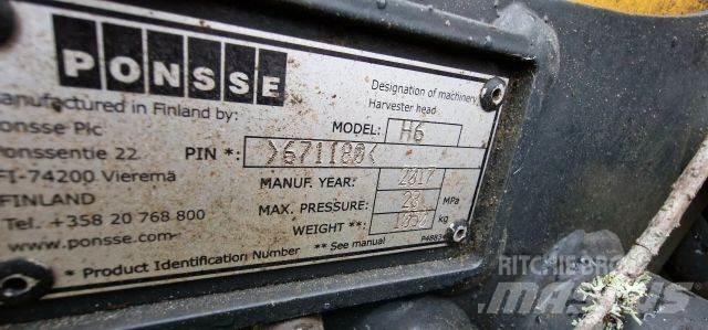 Ponsse Ergo 8wd Combine forestiere