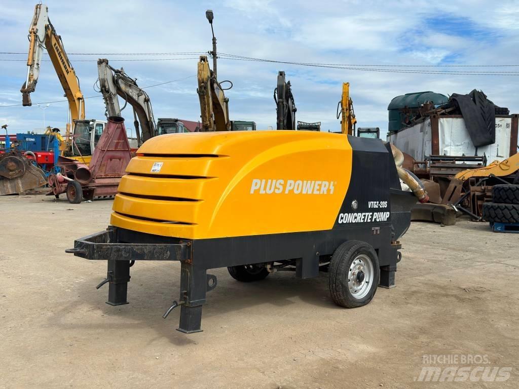 Plus Power VTGZ-20S Pompa pentru beton