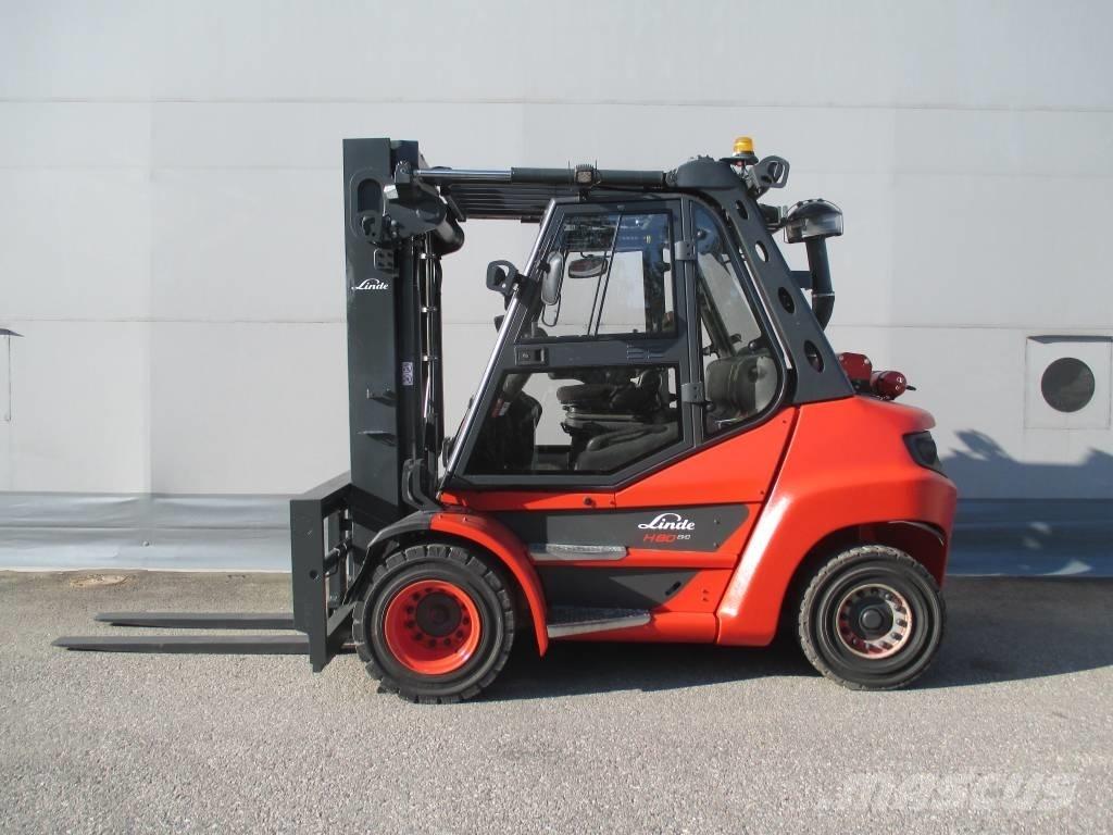Linde H 80 D Stivuitor diesel