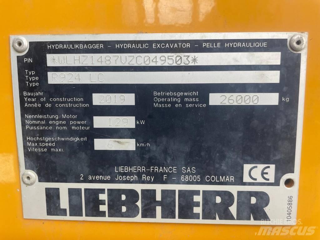 Liebherr R924 G8 Excavatoare pe șenile
