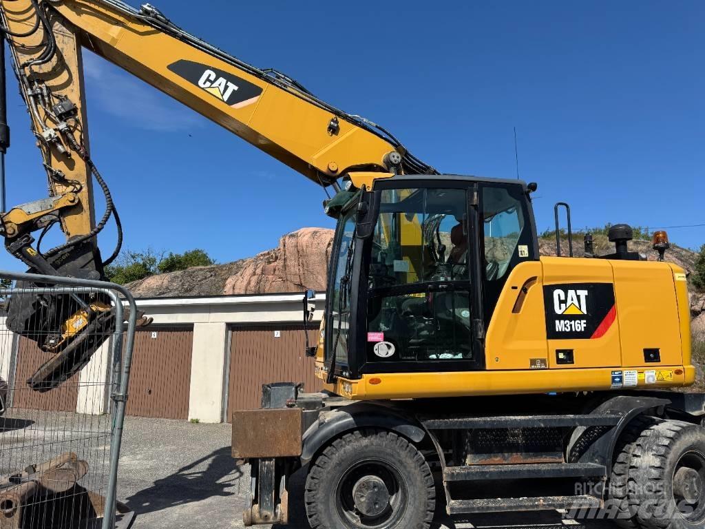 CAT M316F Excavatoare cu roti