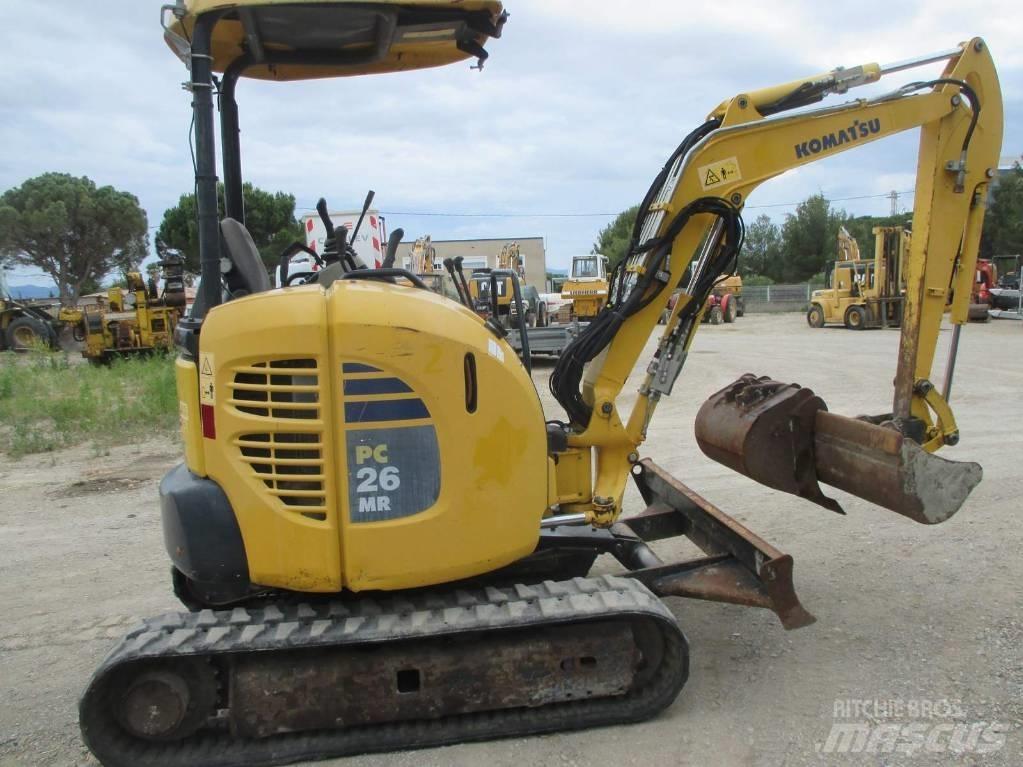 Komatsu PC 26 MR-3 Mini excavatoare < 7t