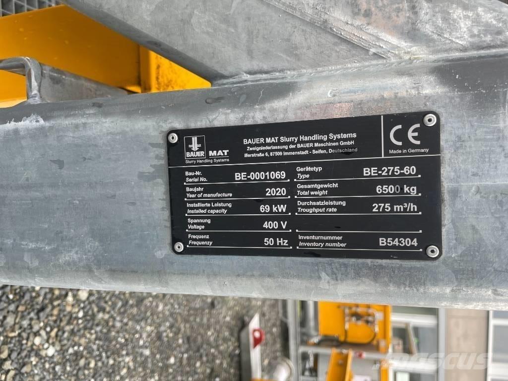 Bauer MAT BE 275-60 Utilaje construcții - Altele