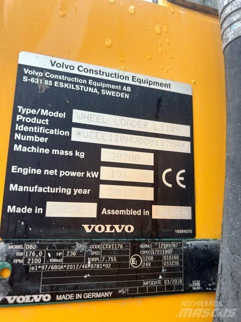 Volvo L110H Incarcator pe pneuri