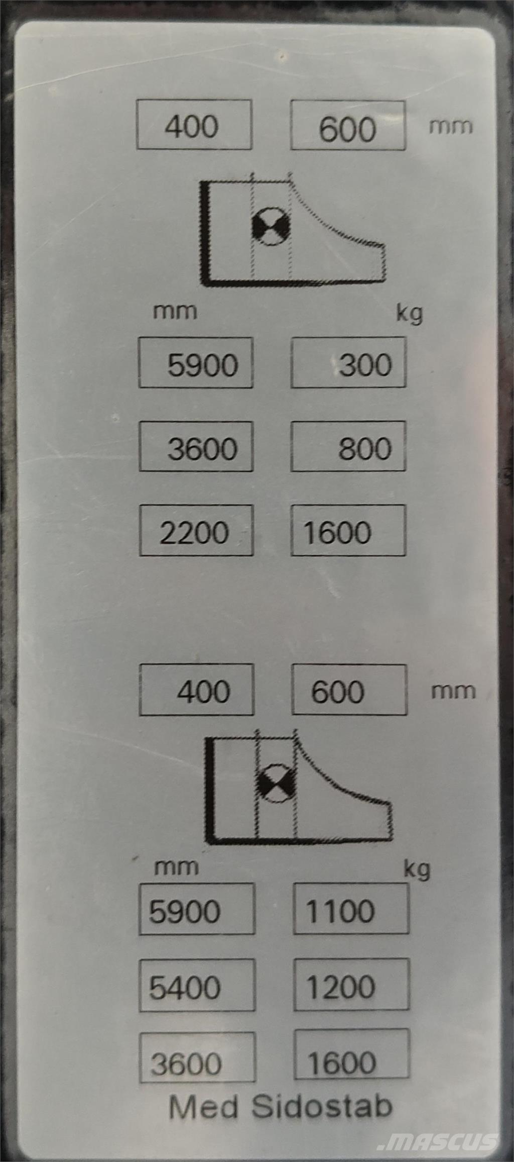 Mitsubishi SBR16NI Transpaleti autopropulsanti