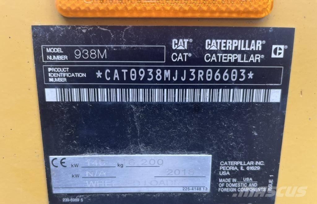 CAT 938 M Incarcator pe pneuri
