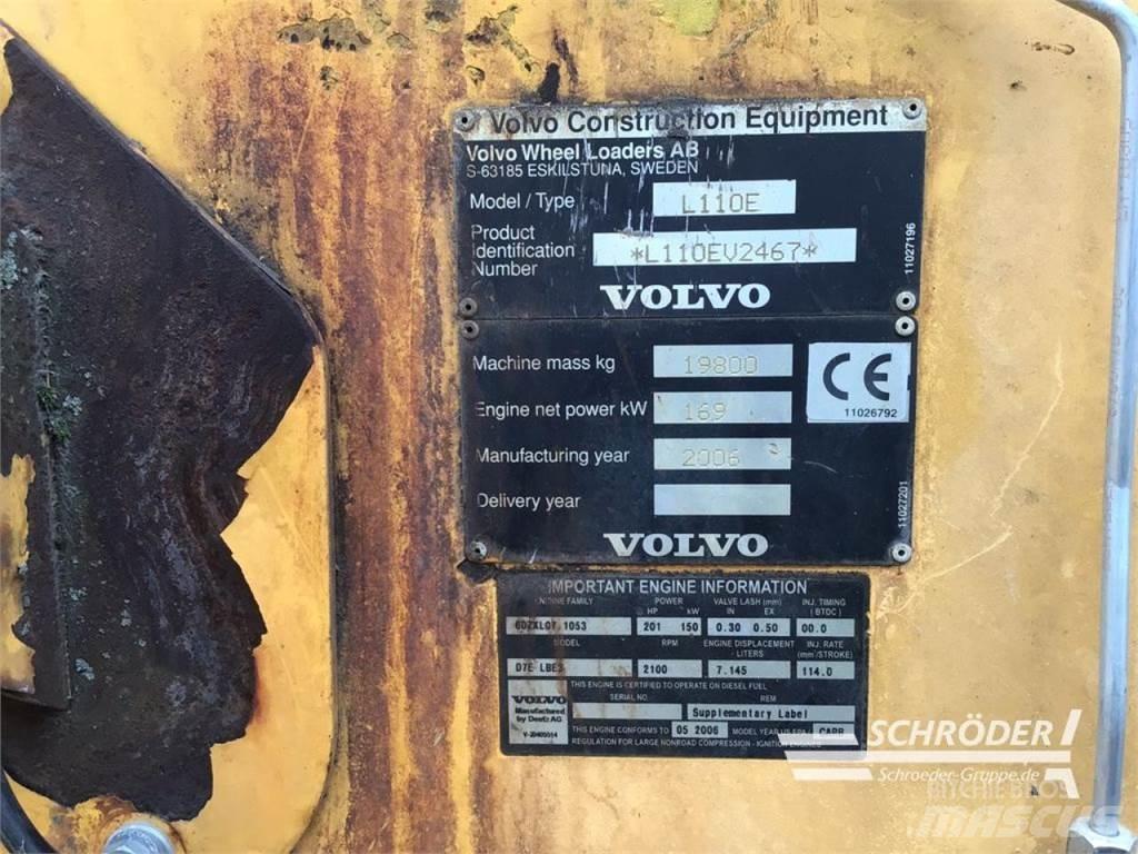 Volvo L 110 E Incarcator pe pneuri