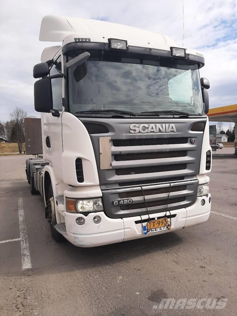 Scania G 420 Camion cadru container